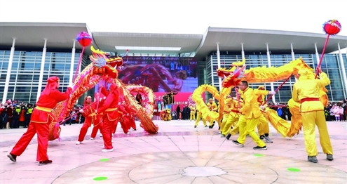 “嗨在高新乐享舜华”济南高新区第一届年俗文化节热闹举办